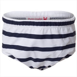 Petit Crabe Blue/White Swimpants