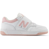 New Balance BB480 Kids Sneakers White