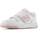 New Balance BB480 Kids Sneakers White