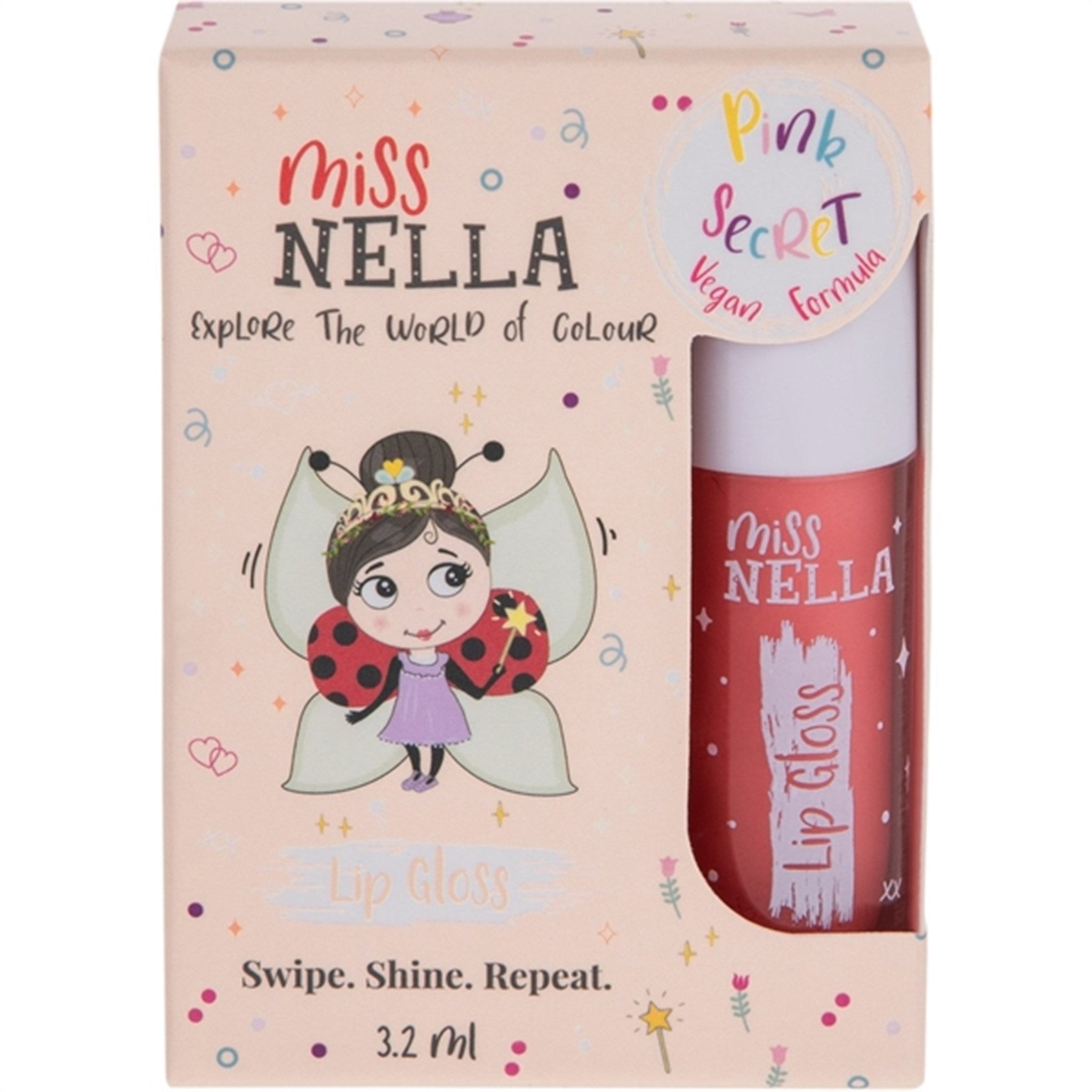 Miss Nella Lip Gloss Pink Secret 2