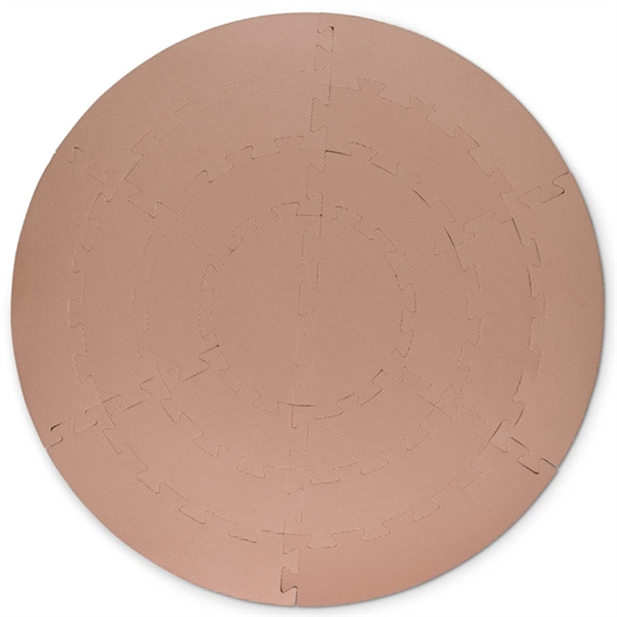 That's Mine Foam Play Mat Round Light Brown