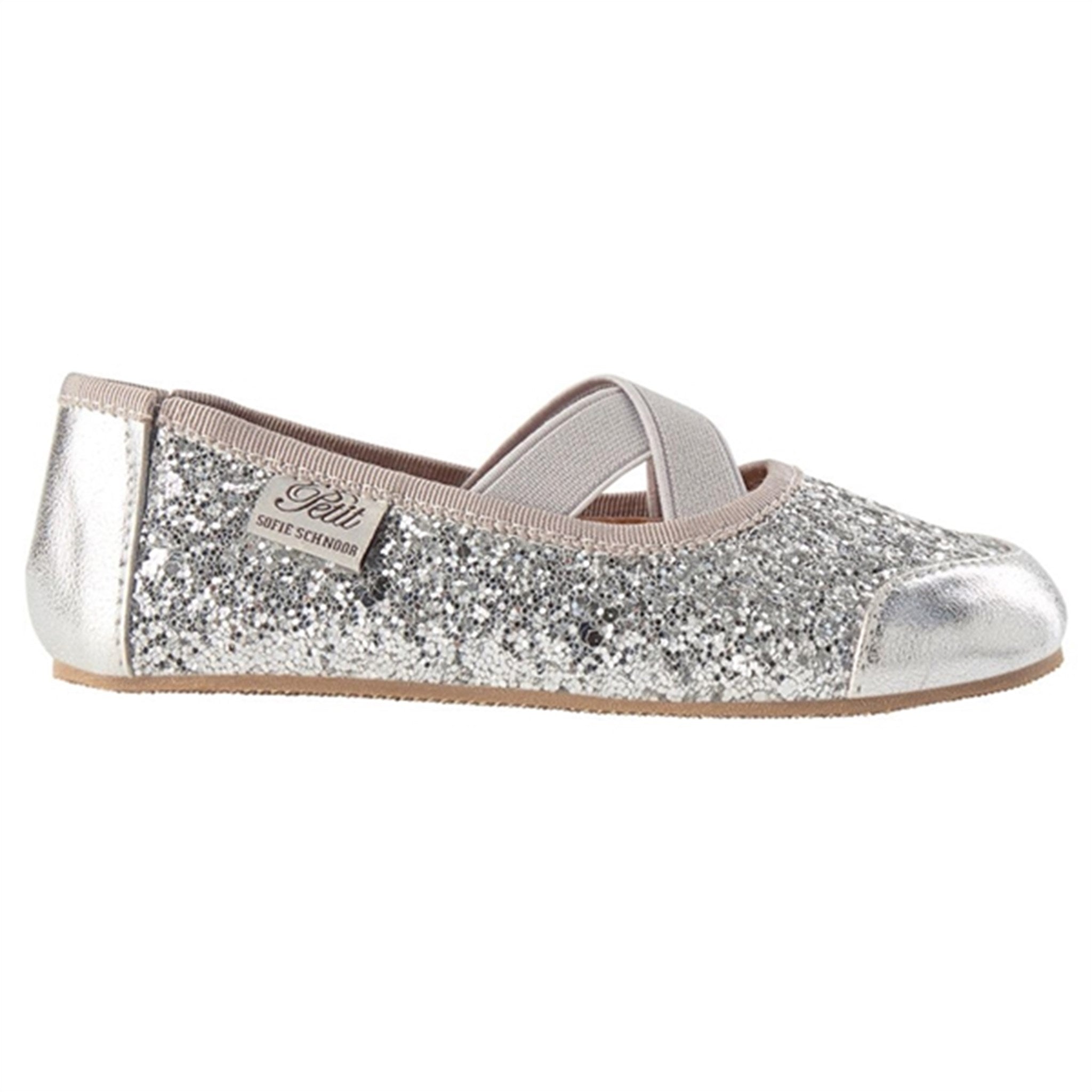 Sofie Schnoor Ballerina Indoors Shoes Silver 2