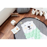 Play&Go 3-i-1 Play Mat Soft Polar bear 5