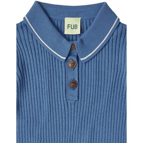 FUB Azure Polo T-shirt 2