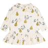 Petit Piao® Pear Dress Gather Printed