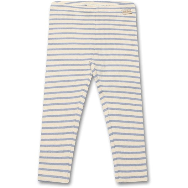 Petit Piao® Spring Blue Leggings Modal Striped