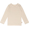 Petit Piao® Soft Sand/Off White Blouse Modal Striped