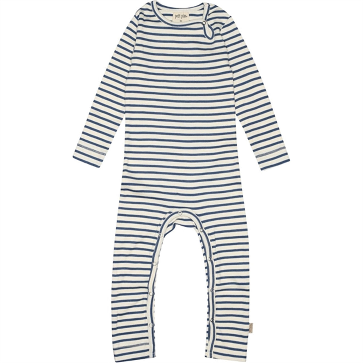 Petit Piao Moonlight Blue/Offwhite Modal Jumpsuit