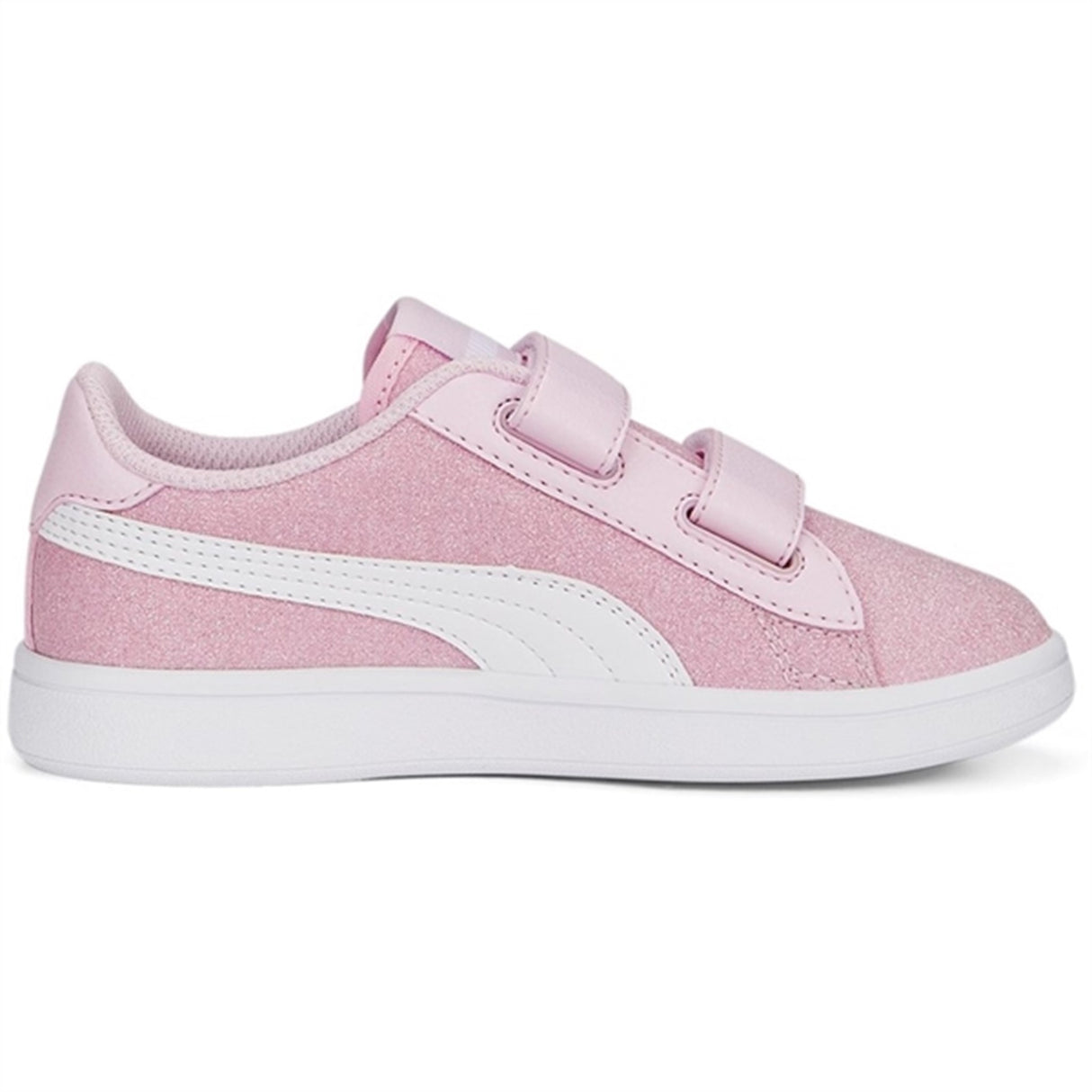 Puma Smash v2 Glitz Glam V PS Pearl Pink-White Sneakers