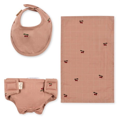 Konges Sløjd Dukke Doll Nursery Set Cherry Blush