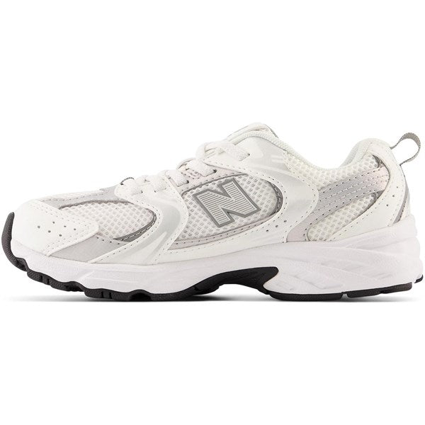 New Balance 530 Kids Bungee Lace Pre White