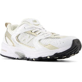 New Balance 530 Kids Bungee Lace Sneakers White