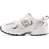 New Balance 530 Kids Bungee Lace Sneakers White