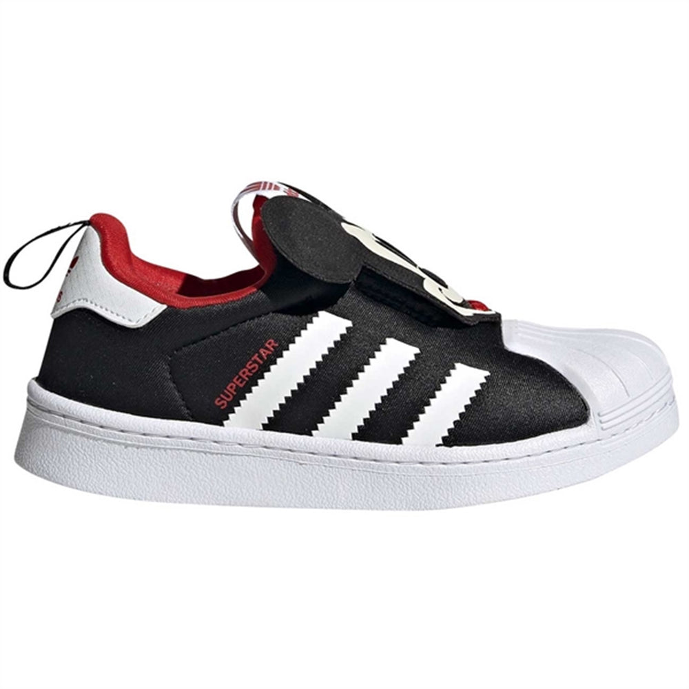 adidas Superstar 360 Shoes Disney Black White Red – Luksusbaby KR