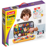 Quercetti Combi ABC + 123 - Magnetic Tablet with Letters and Numbers 4
