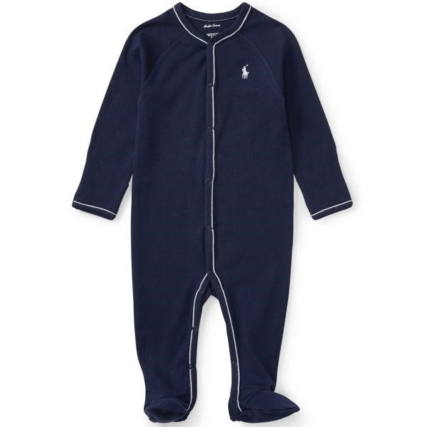 Polo Ralph Lauren Baby Boy Coverall Suit Solid French Navy