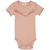 Wheat Rose Dawn Ruffle Rib Body