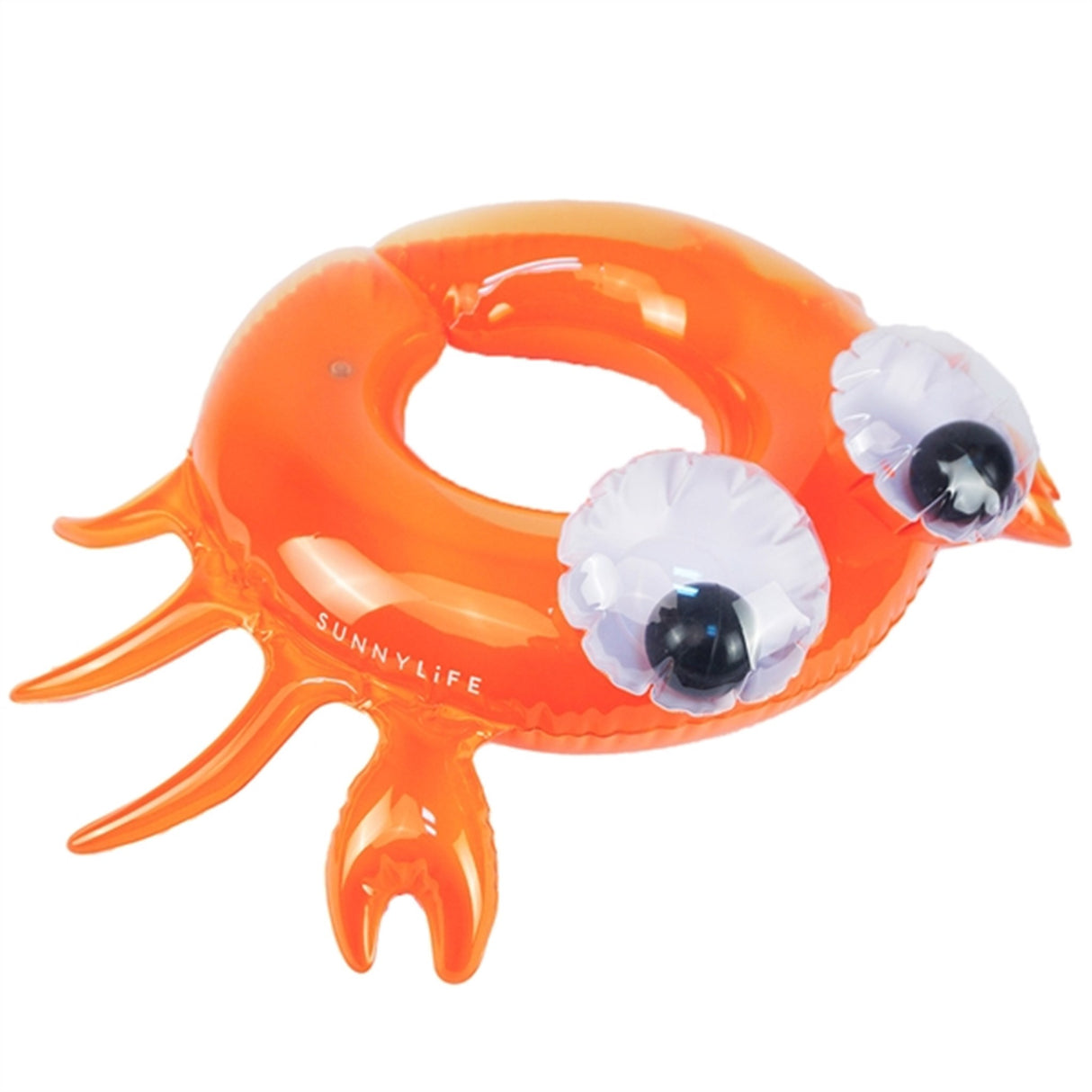 SunnyLife Pool Ring Sonny the Sea Creature Neon Orange