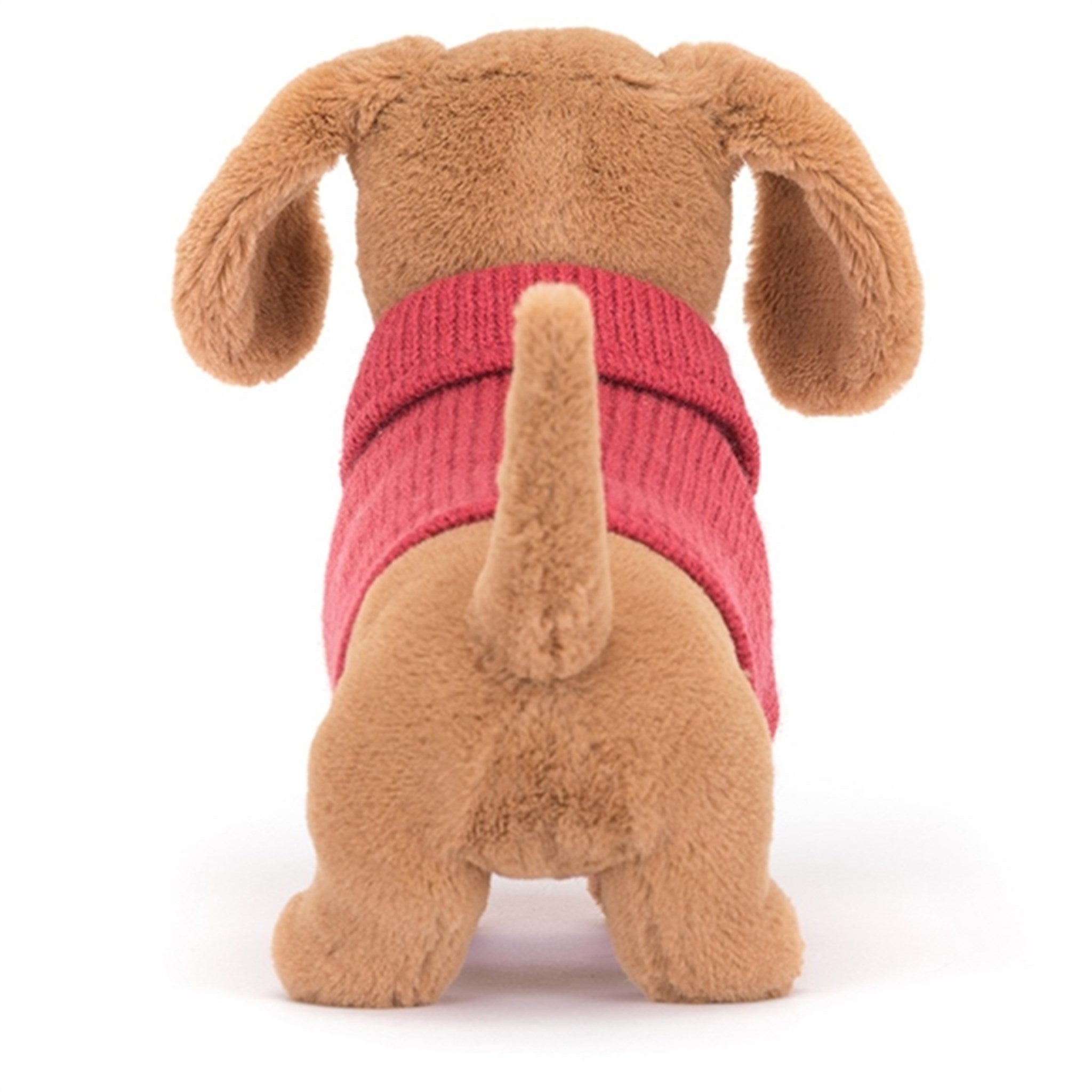 Jellycat Sweater Sausage Dog, Pink 14 cm 3