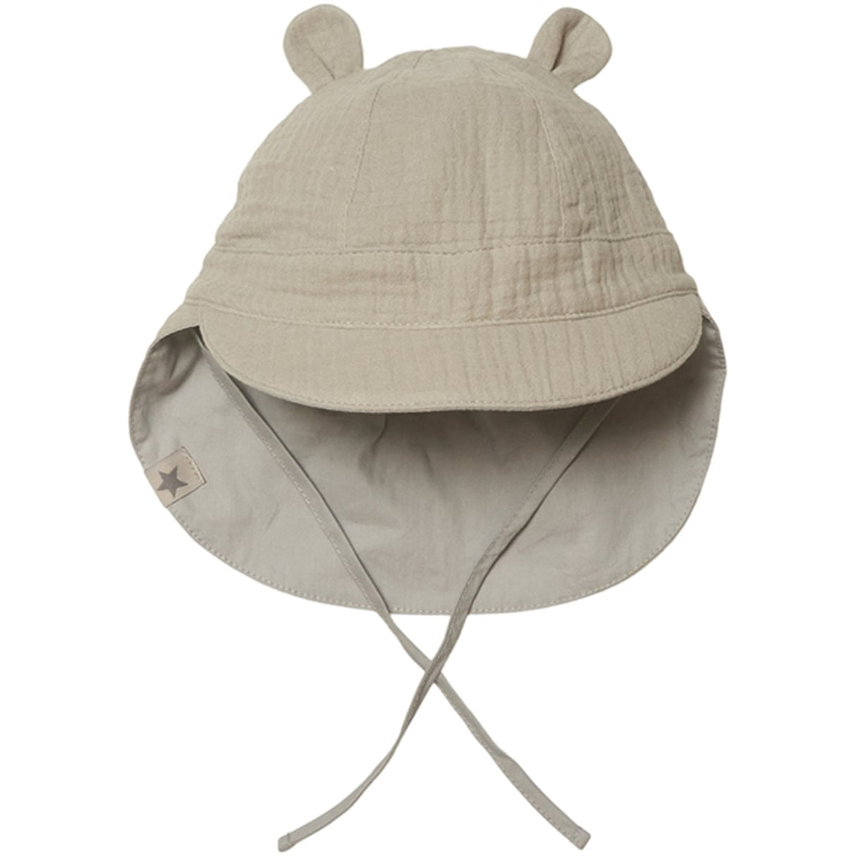 Huttelihut Muslin Safari Sunhat w. Ears Skye