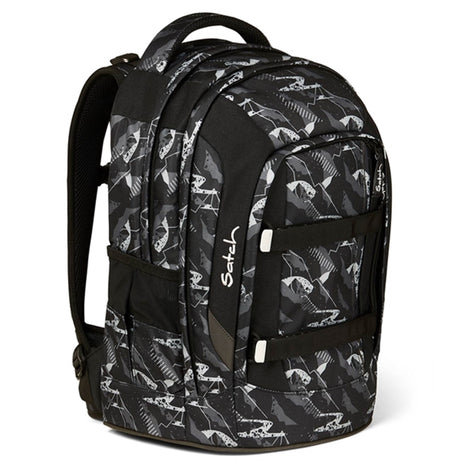 Satch Pack School Bag Mountain Grid 2