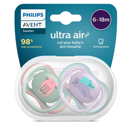 Philips Avent Ultra Air Pacifier 6-18 months Cat/Koala 2-pack 2