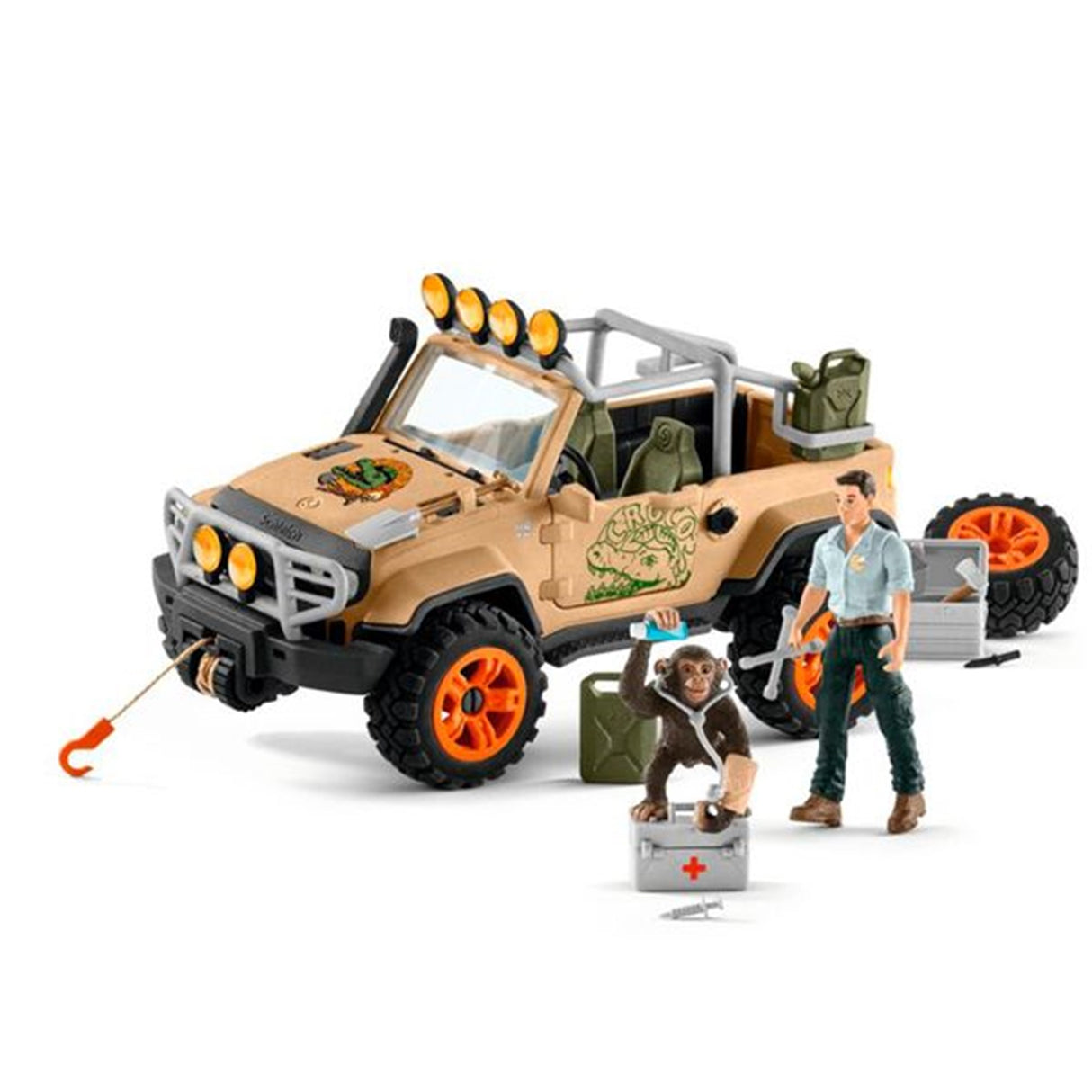 Schleich Wild Life 4x4 Vehicle with Winch