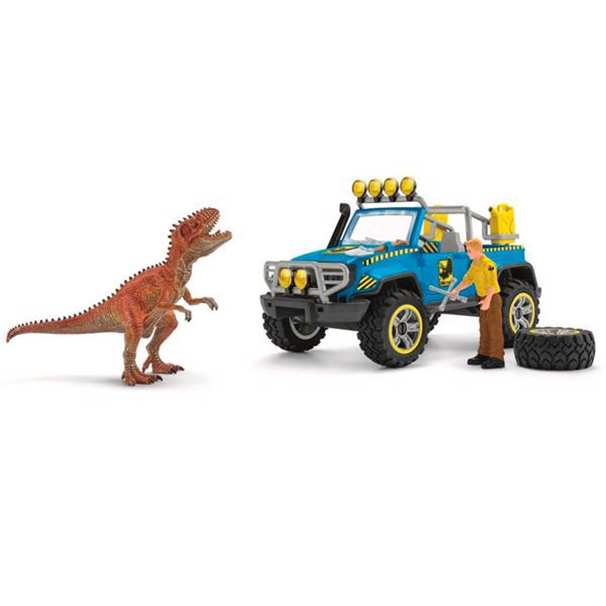 Schleich Dinosaurs Off-Road Vehicle w. Dino Outpost