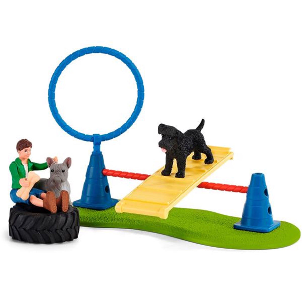 Schleich Farm World Puppy Agility Training