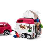 Schleich Horse Club Adventures with Car and Trailer