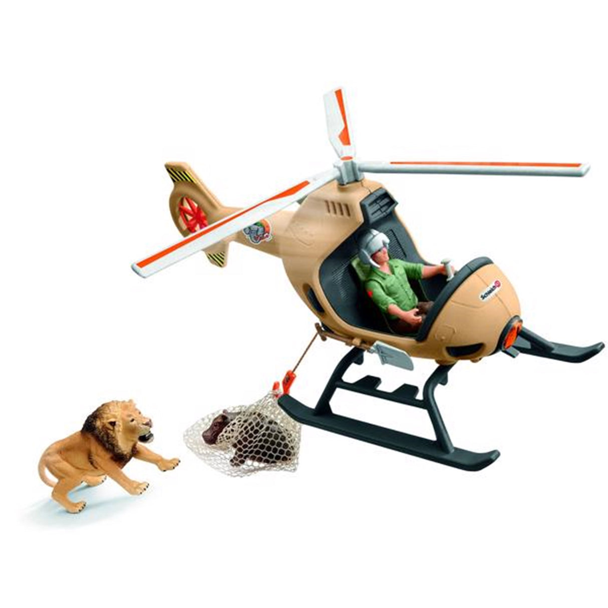 Schleich Wild Life Animal Rescue Helicopter