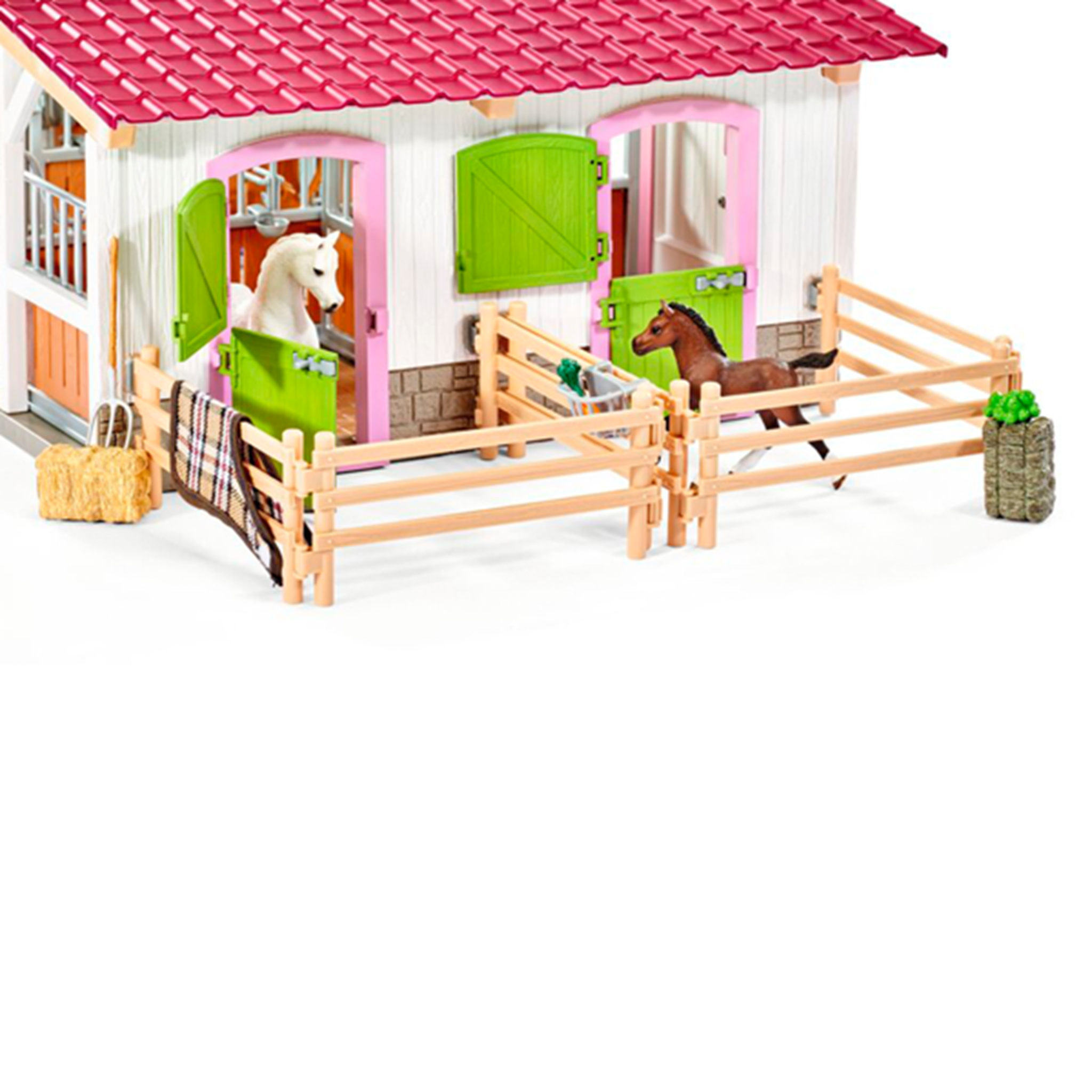 Schleich Horse Club Riding Centre with Rider and Horses 3