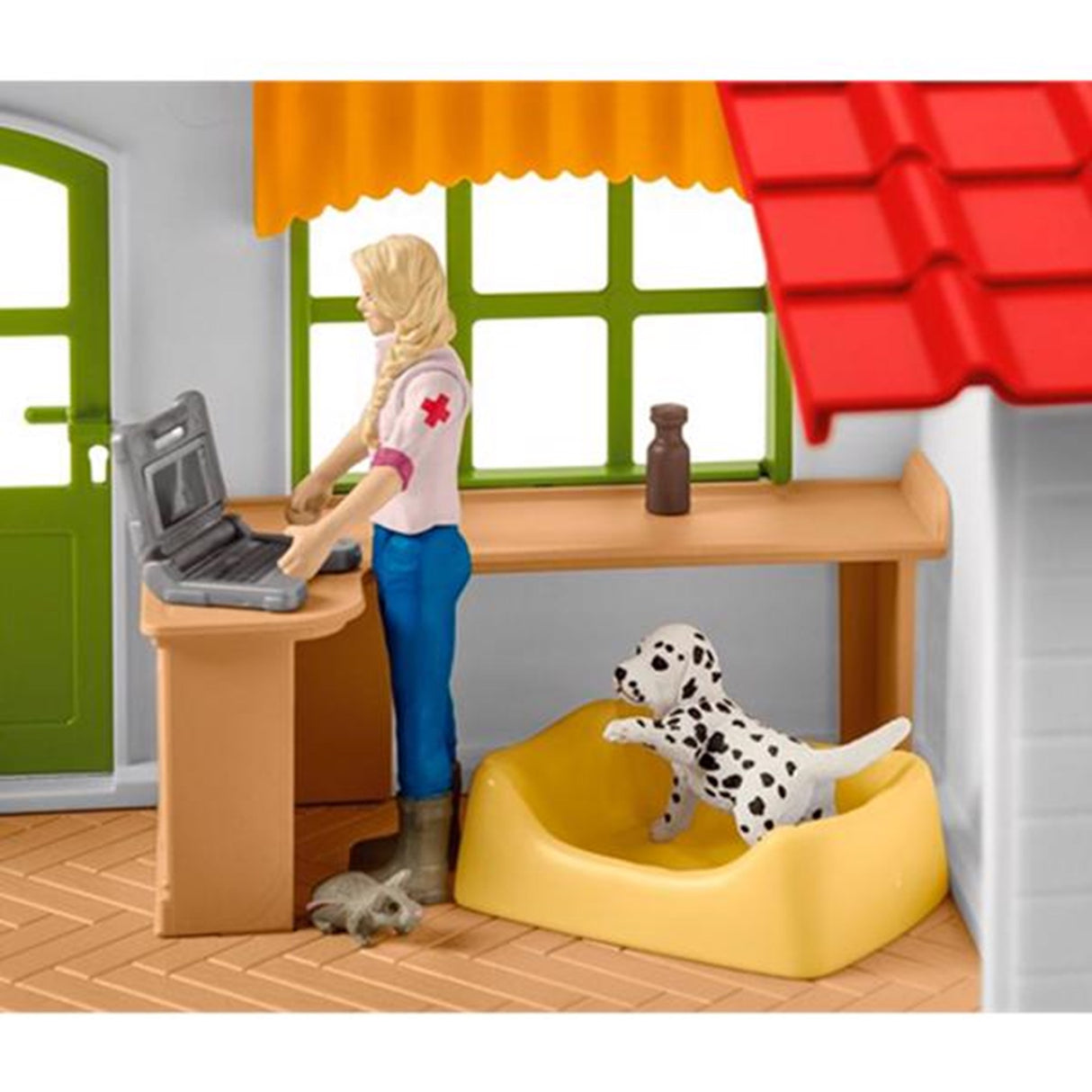 Schleich Farm World Veterinarian Practice with Pets