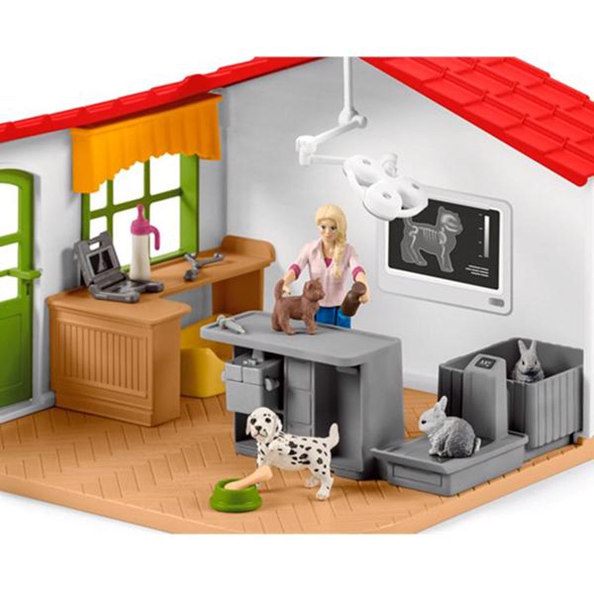 Schleich Farm World Veterinarian Practice with Pets