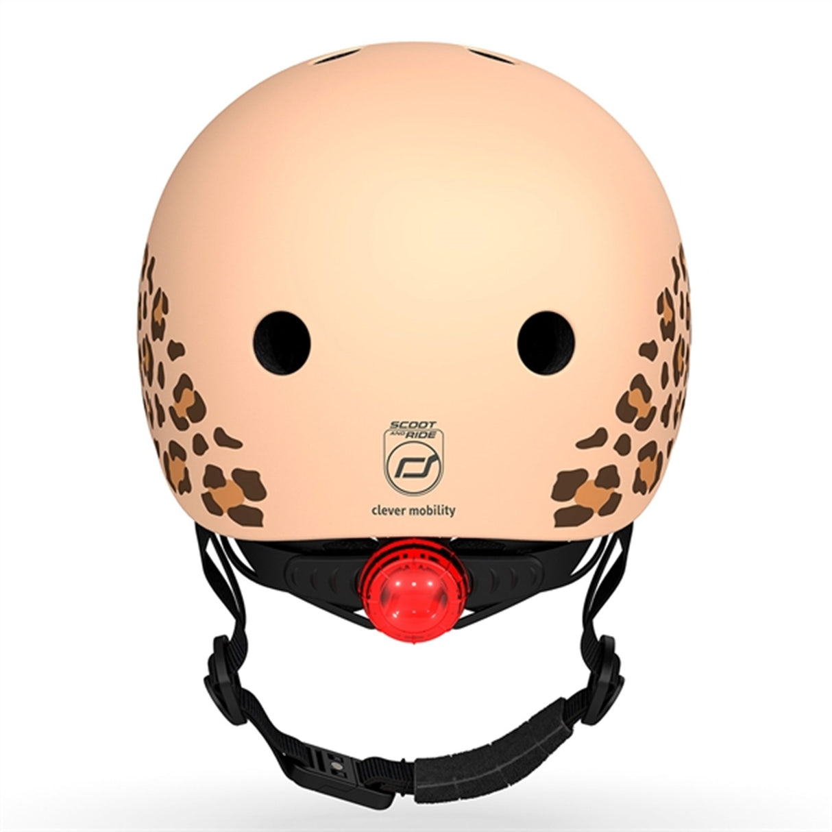 Scoot and Ride Lifestyle Safety Helmet Leopard