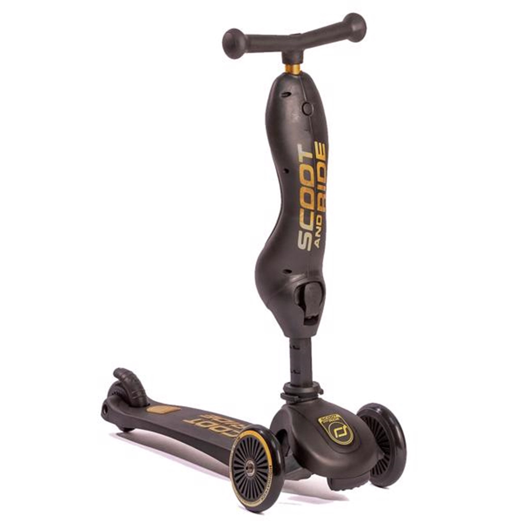 Scoot and Ride Highway Kick 1 Black/Gold 2