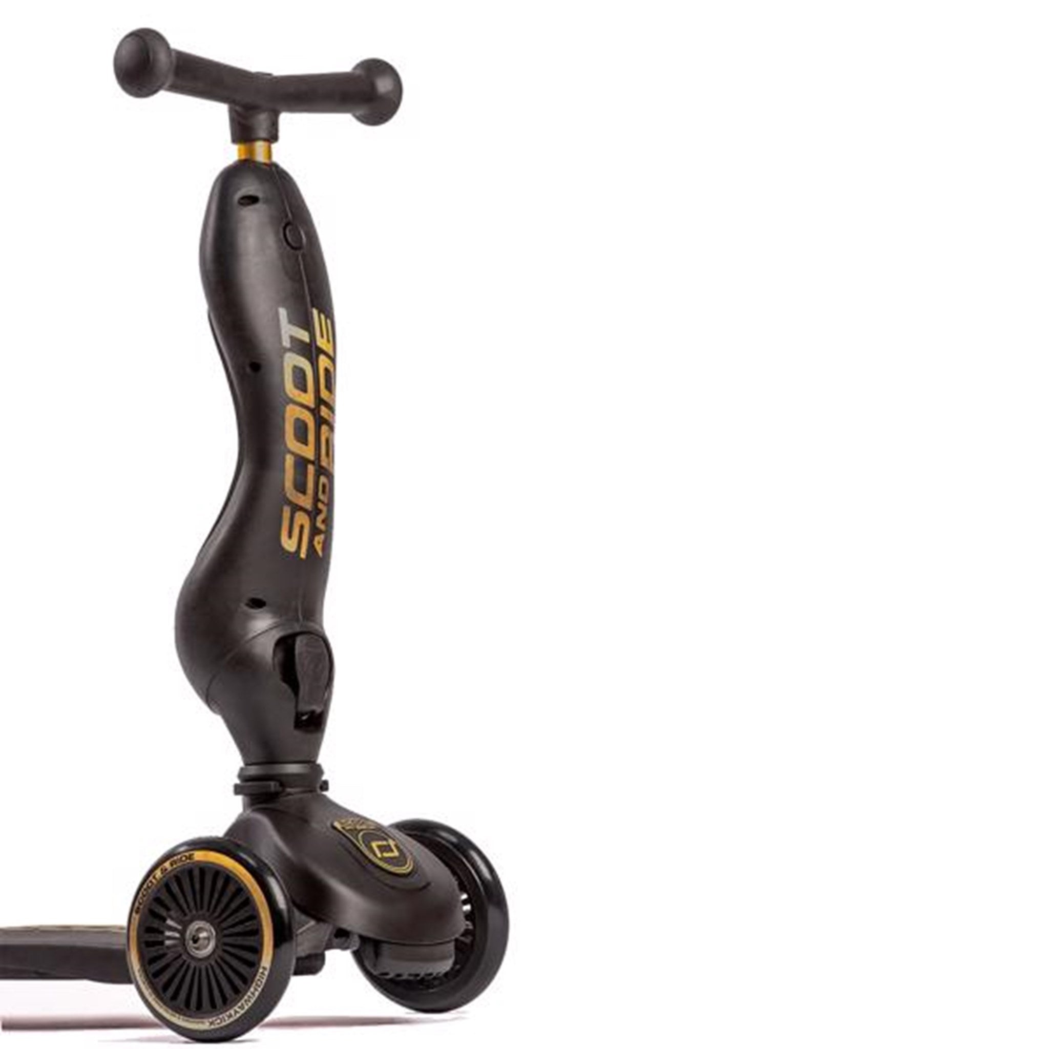 Scoot and Ride Highway Kick 1 Black/Gold 3