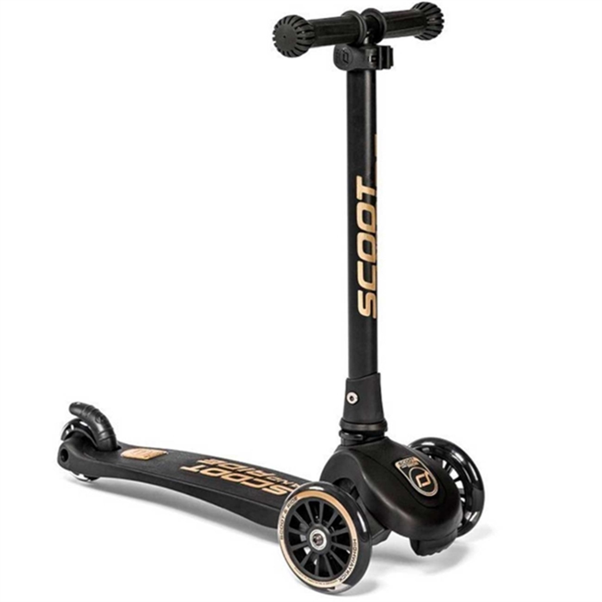 Scoot and Ride Highway Kick 3 LED Black/Gold