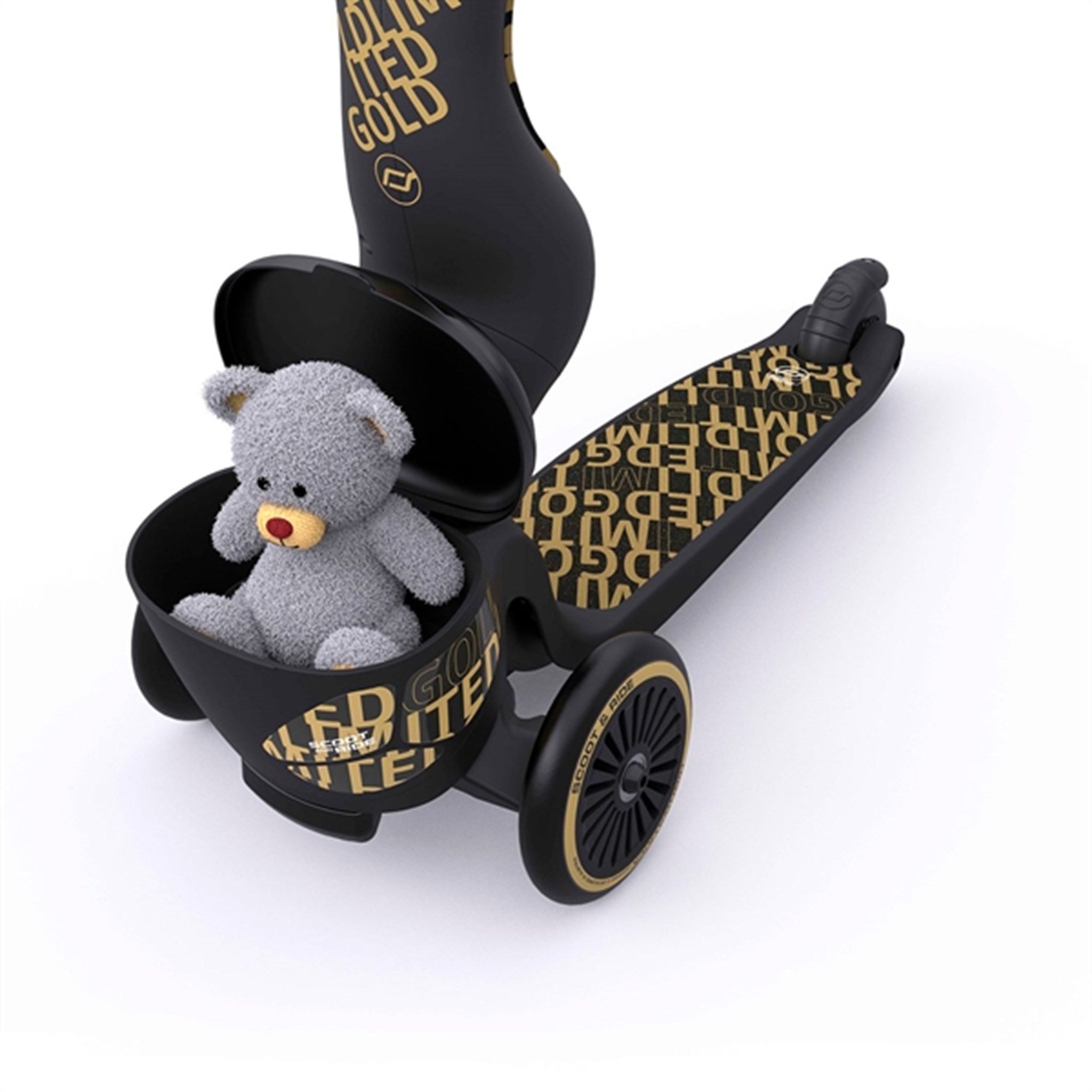 Scoot and Ride Highway Kick 1 Lifestyle Black/Gold 9