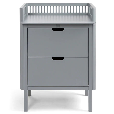 Sebra Changing Table Dark Grey