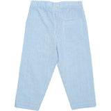 Copenhagen Colors Sky Blue W Cream Stripe Seersucker Pants 4