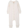 Serendipity Offwhite/Pointelle Rib Baby Suit