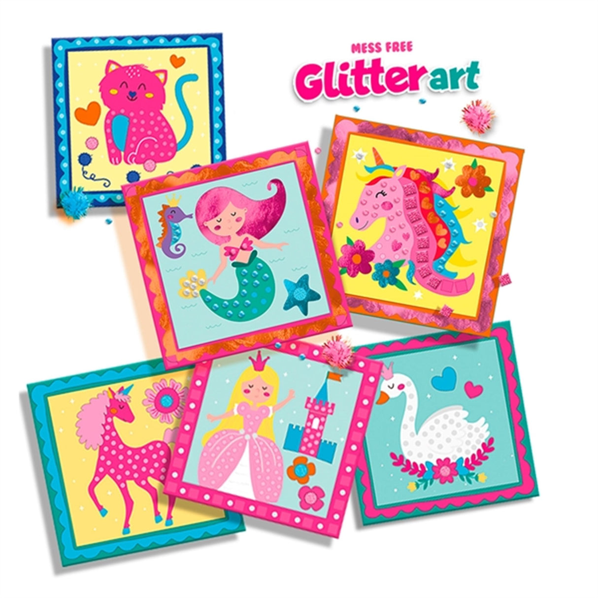 SES Creative Mess Free Glitter Art 2