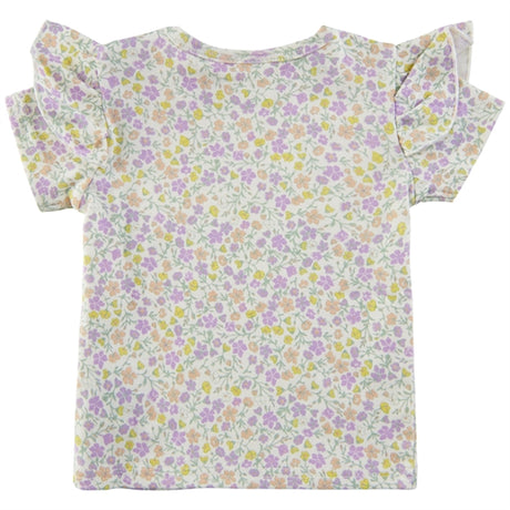 Soft Gallery Snow White Janisa Pastelflower T-shirt