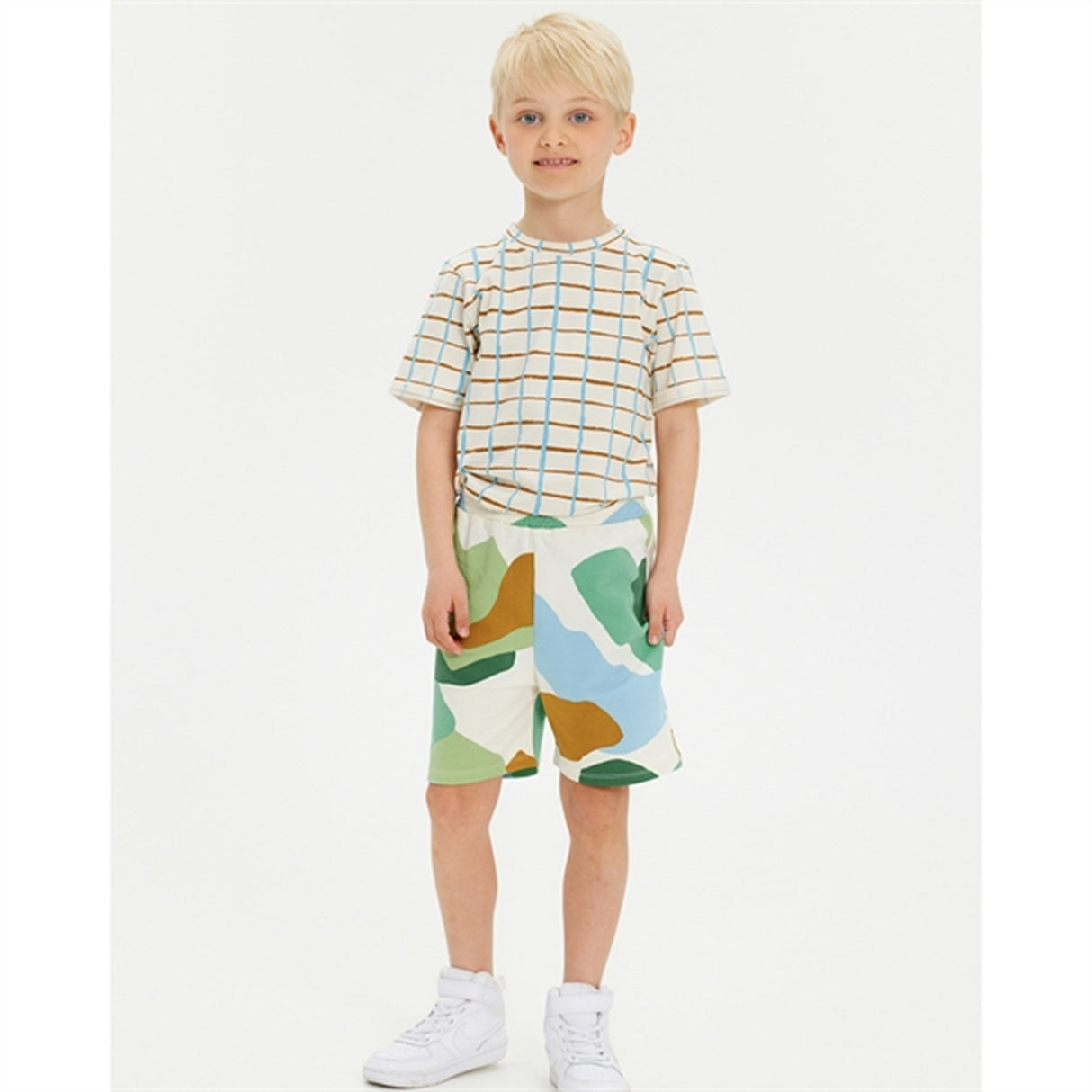 Soft Gallery Gardenia Check Jaden T-shirt 3