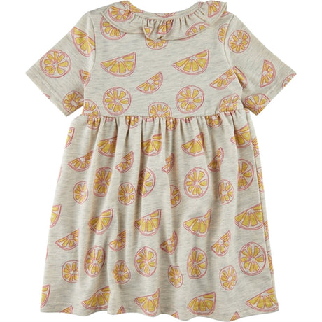 Soft Gallery Light Grey Melange Oranges Jenni Dress