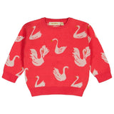 Soft Gallery Mineral Red My Swan Knit Blouse