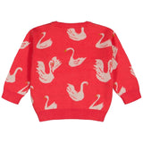 Soft Gallery Mineral Red My Swan Knit Blouse 2