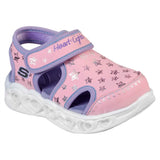 Skechers S-Lights Heart Lights Sandal Star Sweet Pink/Lavender