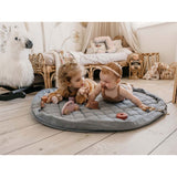 Play&Go 2-in-1 Play Mat Soft Organic Dusty Blue 2